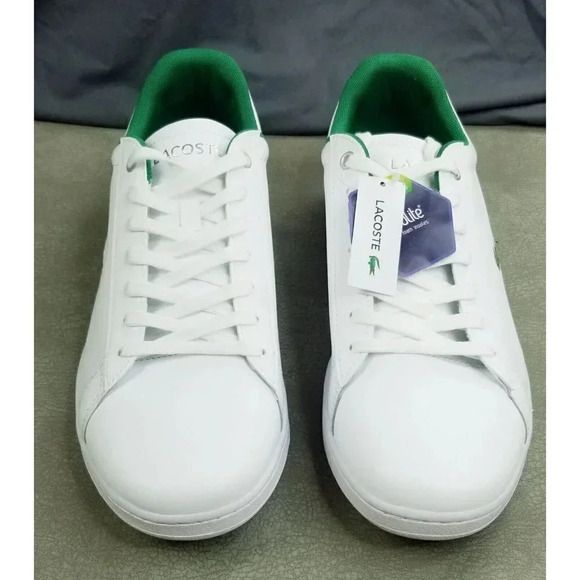 Lacoste Size 13 Men's Hydez 119 ECO Ortholite White Lace Up Fashion SneakerLogo - Picture 2 of 15